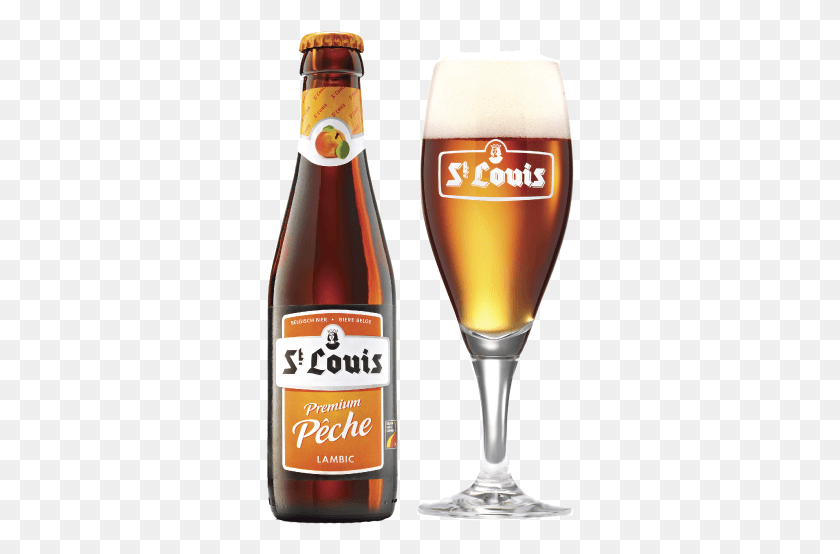 308x494 Louis Peche 250ml St Louis Lambic, Beer, Alcohol, Beverage HD PNG Download
