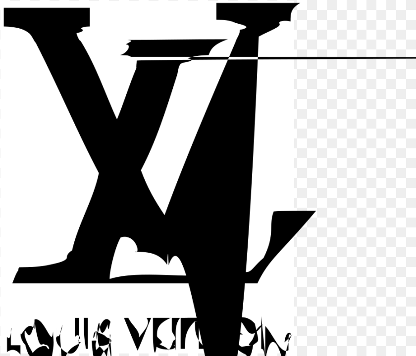 929x796 Louis Vuitton Logo Pdf, Silhouette, Stencil, Adult, Male Clipart PNG