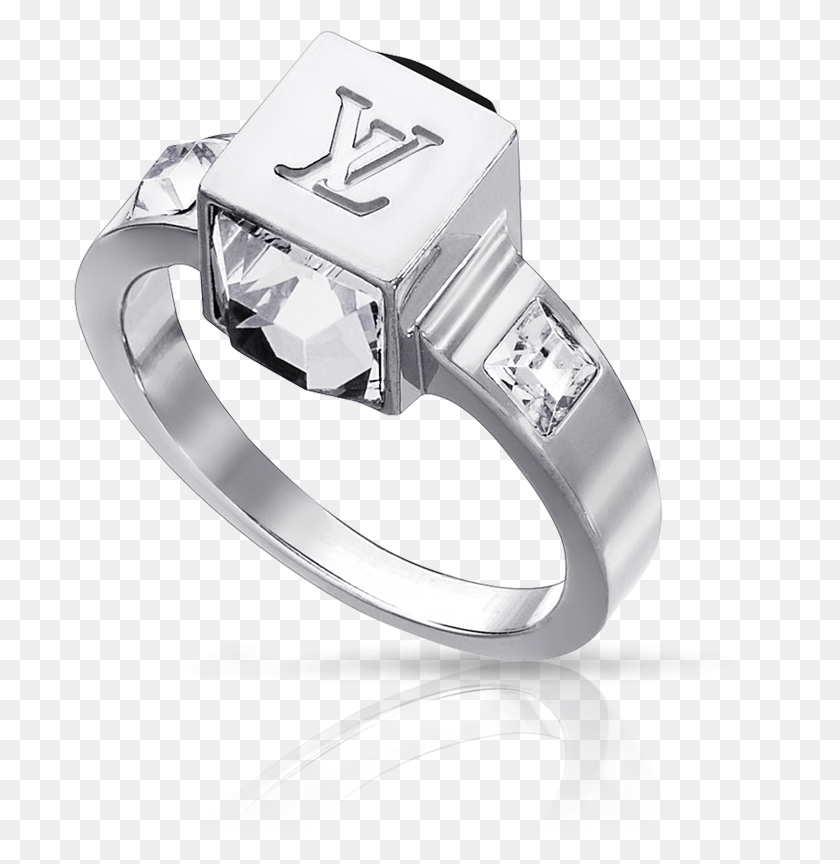 694x804 Louis Vuitton Motivated Rings Louis Vuitton Silver Ring, Jewelry, Accessories, Accessory HD PNG Download