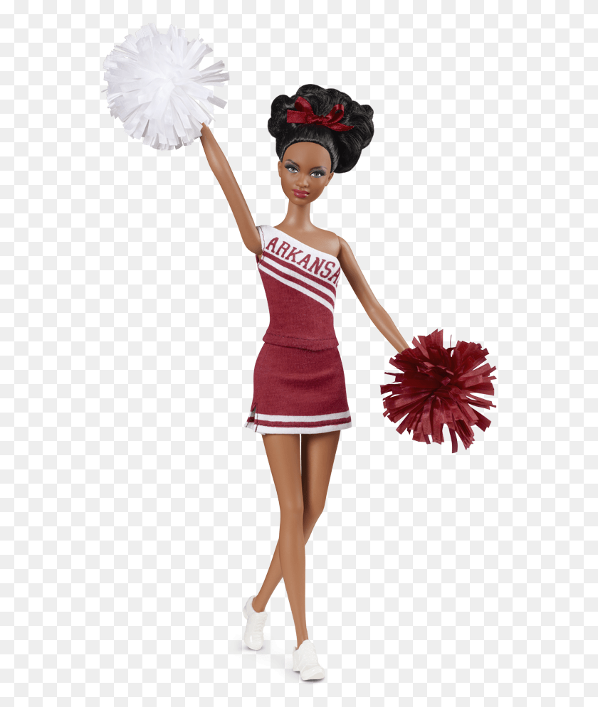 559x934 Louisiana Cheer Arkansas Barbie, Doll, Toy, Figurine Descargar Hd Png