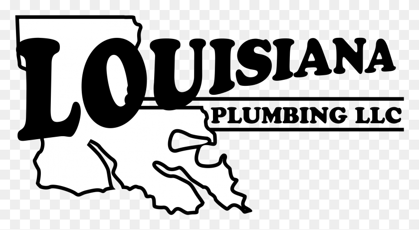 2191x1127 Louisiana Plumbing Logo Transparent Graphic Design, Hand, Stencil, Handshake HD PNG Download