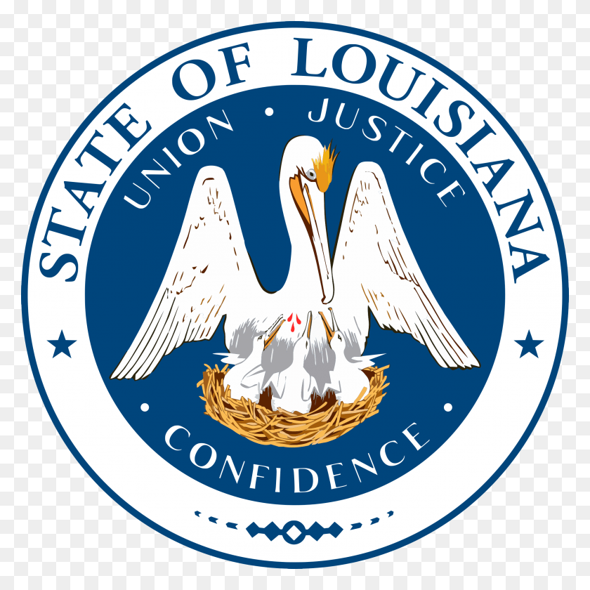 2200x2200 Государственная Печать Луизианы Флаг Луизианы, Логотип, Символ, Товарный Знак Hd Png Скачать