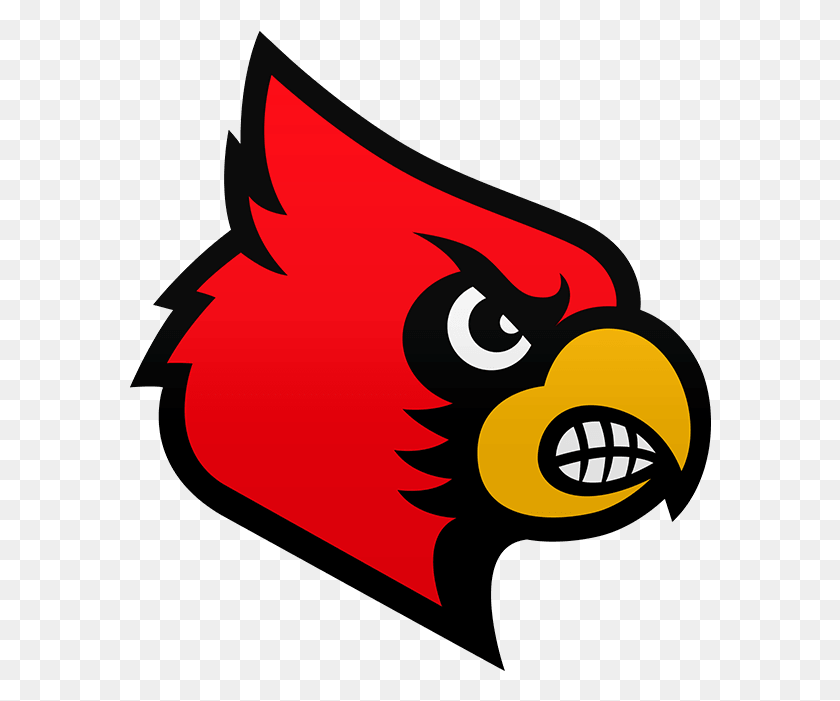 582x641 Louisville Cardinals Virginia Cavaliers Louisville Cardinals, Angry Birds, Symbol HD PNG Download
