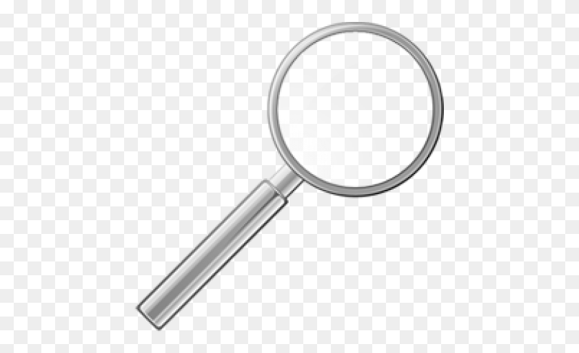 451x453 Loupe, Magnifying, Spoon, Cutlery HD PNG Download