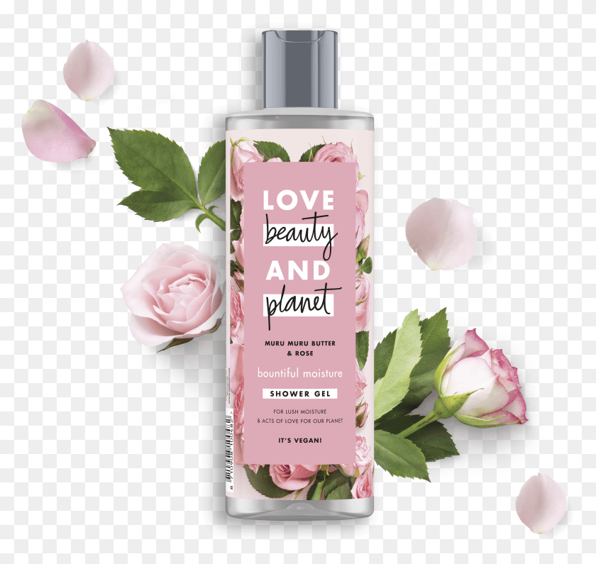 4888x4607 Love Beauty And Planet Rose Lotion HD PNG Download