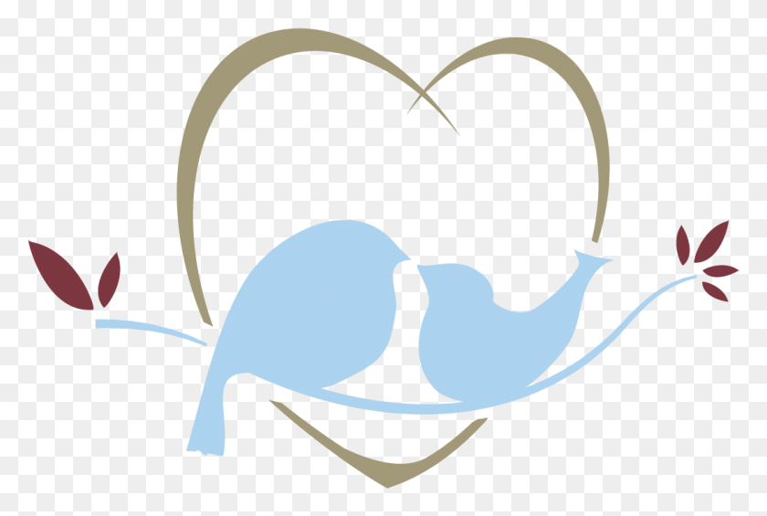 1088x705 Love Birds Transparent Love Birds Love Birds Blue Clipart, Label, Text, Stencil HD PNG Download