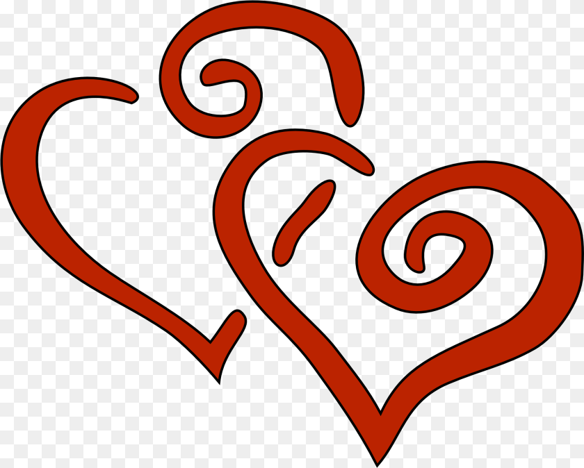 Love Clipart Bells, Heart PNG