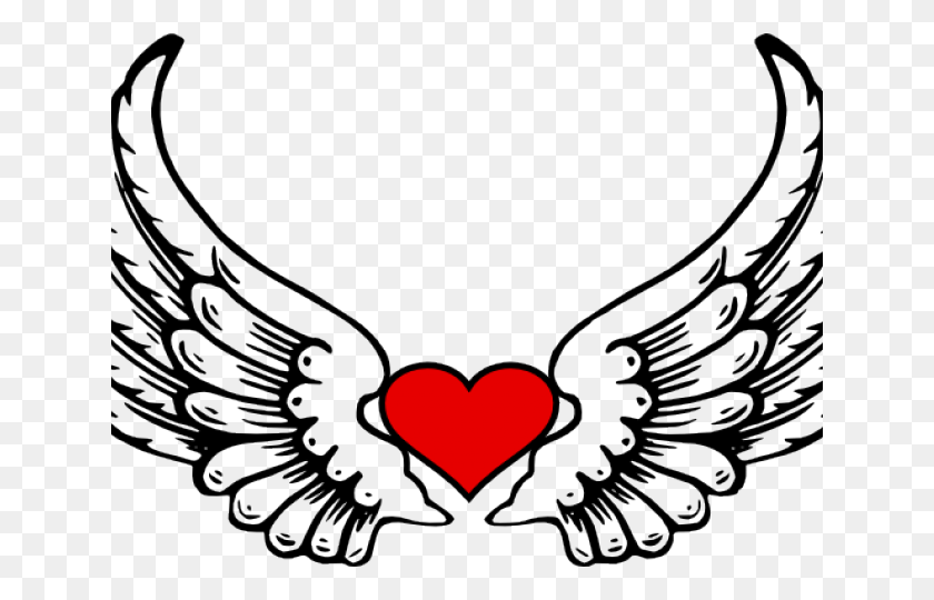 640x480 Love Clipart Gambar Halo And Wings, Necklace, Jewelry, Accessories HD PNG Download