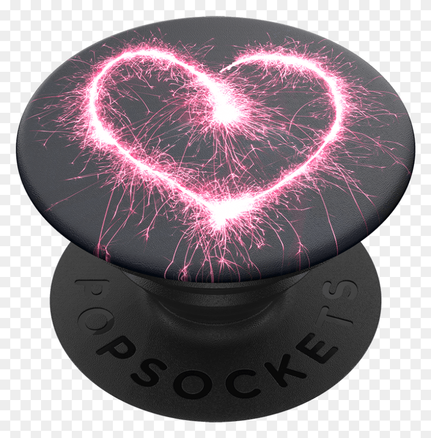 795x810 Love Flare Popsockets Neon Lips Popsocket, Light, Tape, Heart HD PNG Download