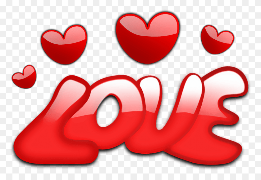 2000x1337 Love Graffiti Text And Heart Clipart Love Clipart, Hand, Plant, Mouth HD PNG Download