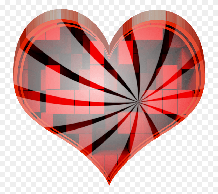 757x686 Сердце Любви 3D Red Imagenes De Corazon En 3D, Воздушный Шар, Шар, Сердце Png Скачать
