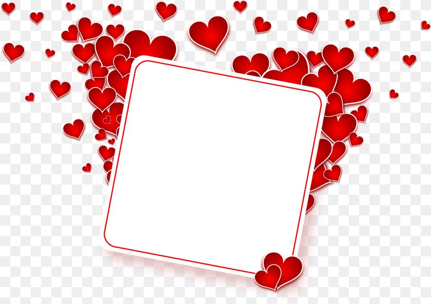 Love Heart Frame Write Name On Love, White Board, Dynamite, Weapon Clipart PNG