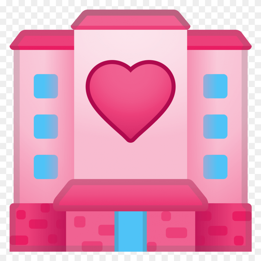 961x961 Love Hotel Icon Love Hotel Emoji, Heart, Purple, Text Descargar Hd Png