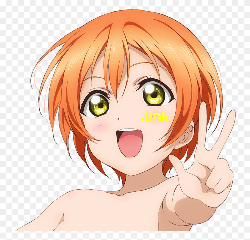 747x745 Love Live Girls Get Naked For Collaboration With A Love Live Rin Transparent, Comics, Book, Manga HD PNG Download