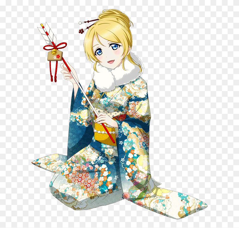 621x741 Love Live Kimono, Clothing, Apparel, Robe HD PNG Download