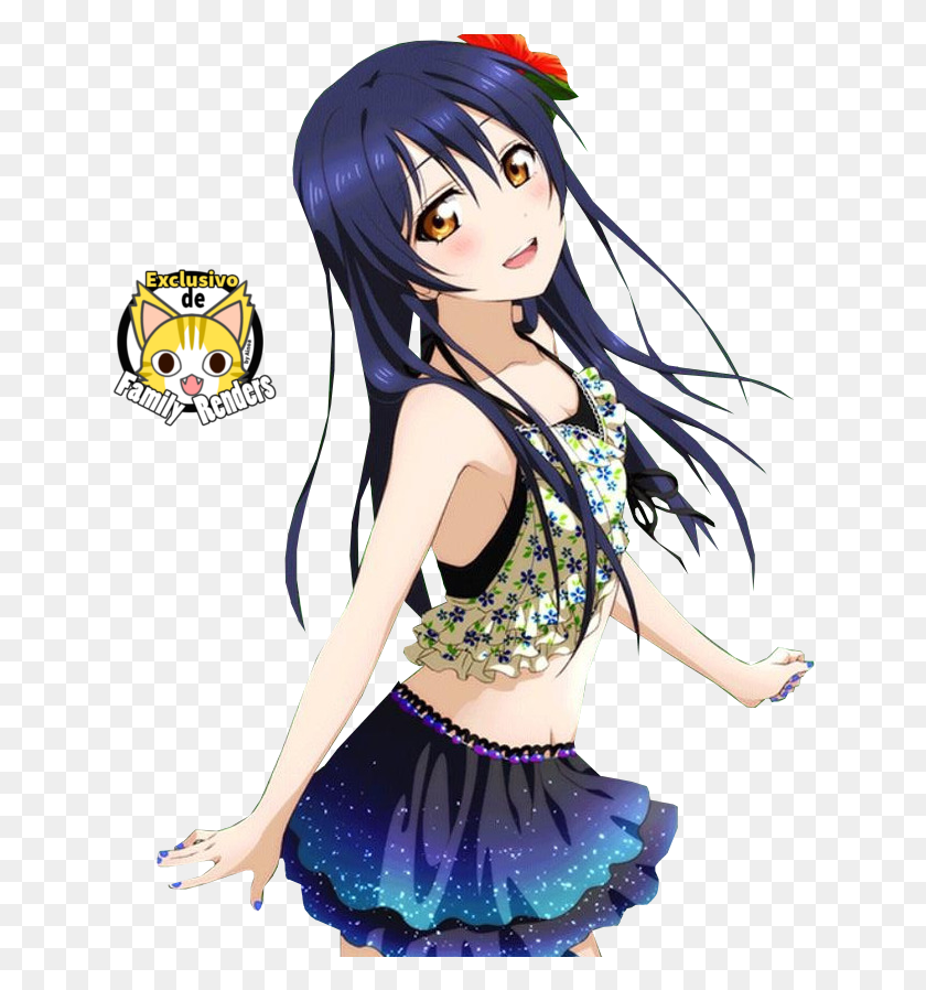 638x838 Love Live Umi, Doll, Toy, Person HD PNG Download