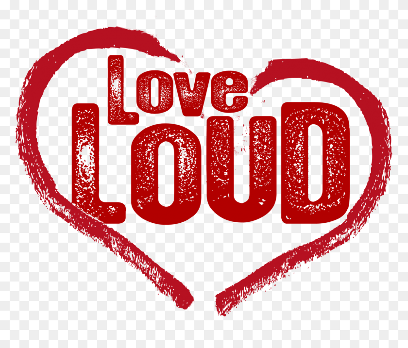 1423x1199 Love Loud Logo1 Word Loud, Text, Label, Logo HD PNG Download