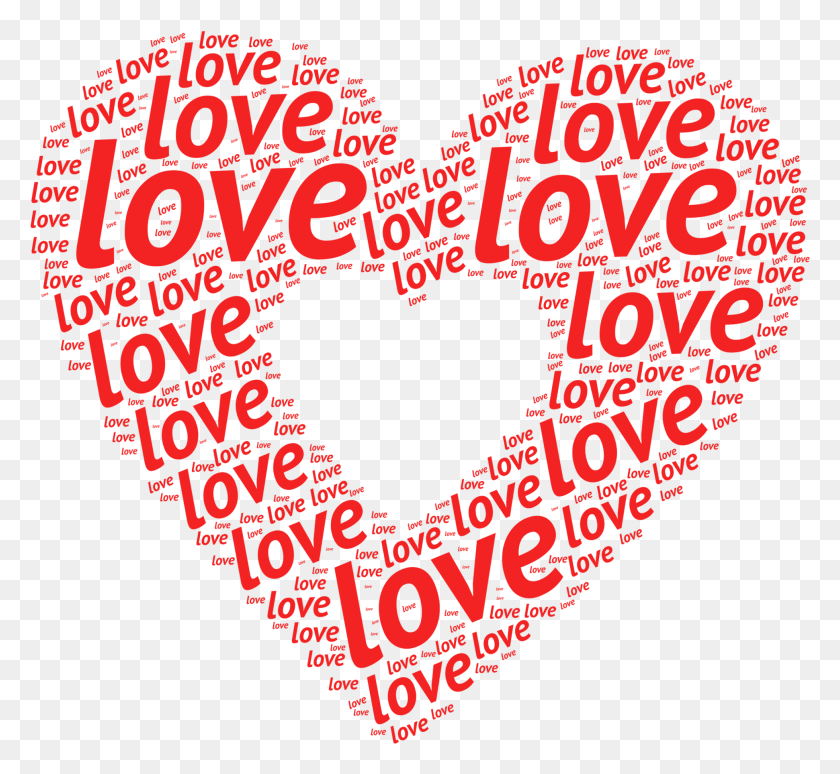1941x1779 Love Love Heart Vector, Text, Symbol, Number Descargar Hd Png