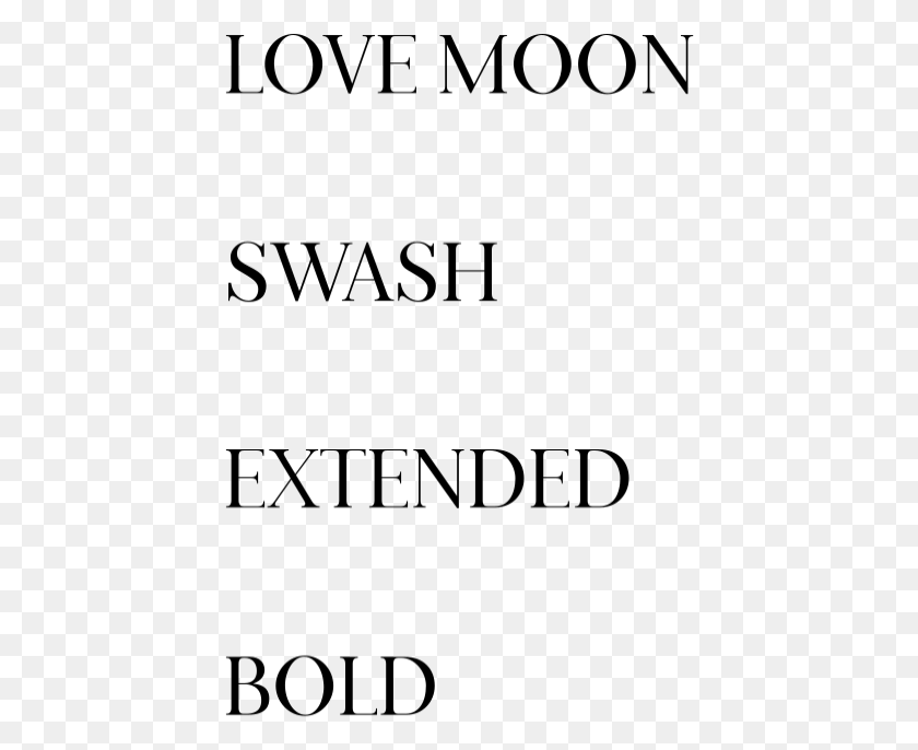 430x626 Love Moon Swash Extended Bold Love Moon Swash Extended Calligraphy, Gray, World Of Warcraft HD PNG Download