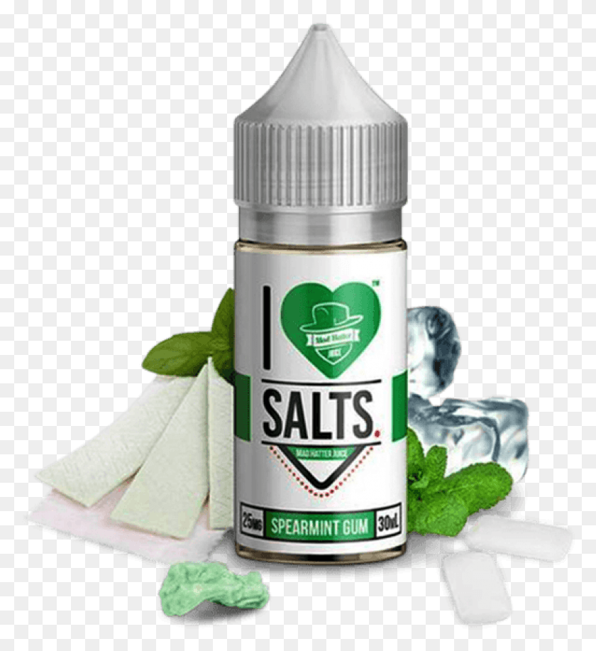 1029x1131 Love Salts Spearmint Gum Love Salts Sweet Tobacco, Bottle, Tin, Can HD PNG Download