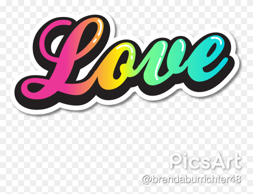 927x697 Love Stickers Printable Stickers Plastic Canvas Graphic Design, Text, Label, Alphabet HD PNG Download