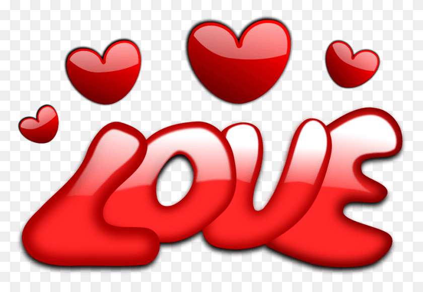 900x600 Love Vector Love Clipart, Heart, Mouth, Lip HD PNG Download