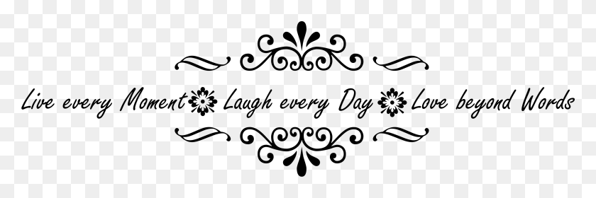 3312x936 Love Word Live Every Moment Laugh Everyday Love Beyond Words, Symbol, Arrow, Logo HD PNG Download