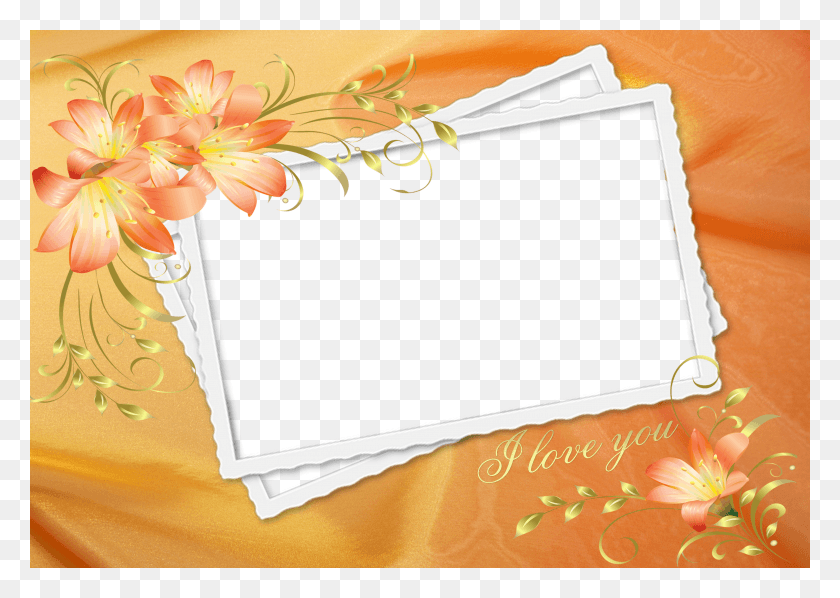 3000x2070 Love You Frame HD PNG Download