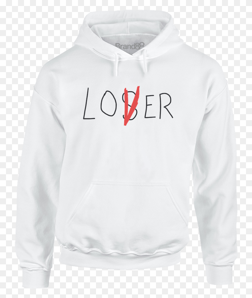744x932 Lover Not A Loser Funny Printed Adults Hoodie Warm Vw Pullover, Clothing, Apparel, Sweatshirt HD PNG Download