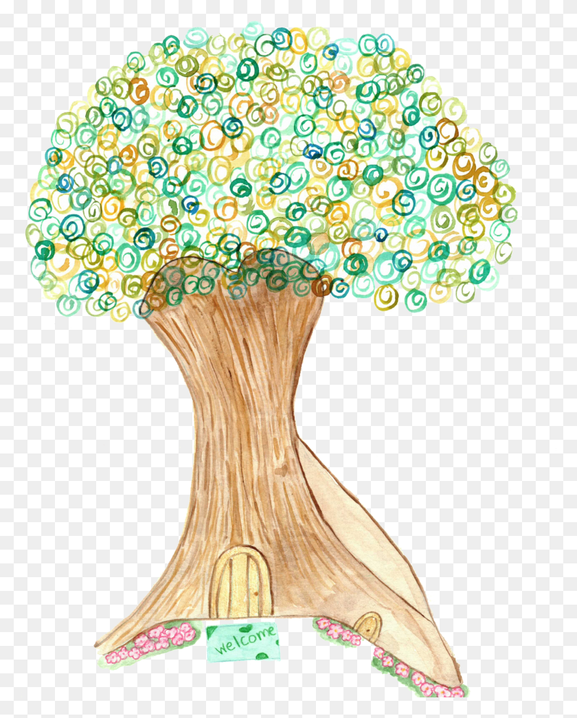 2577x3255 Lovespiraltree Illustration HD PNG Download
