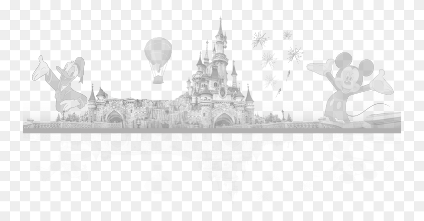 751x379 Low Cost Shuttle Transfers To Paris Disneyland Disneyland Park Sleeping Beauty39s Castle, Aircraft, Vehicle, Transportation HD PNG Download