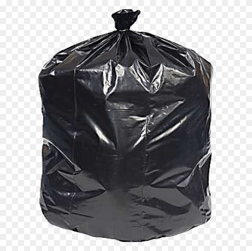 586x777 Low Density Trash Bags 2 Mil Bin Bag, Clothing, Apparel, Plastic Bag HD PNG Download