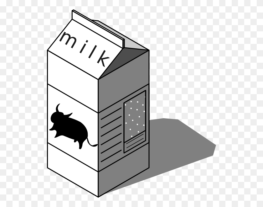 540x600 Low Fat Milk Cartoon, Label, Text, Mailbox HD PNG Download
