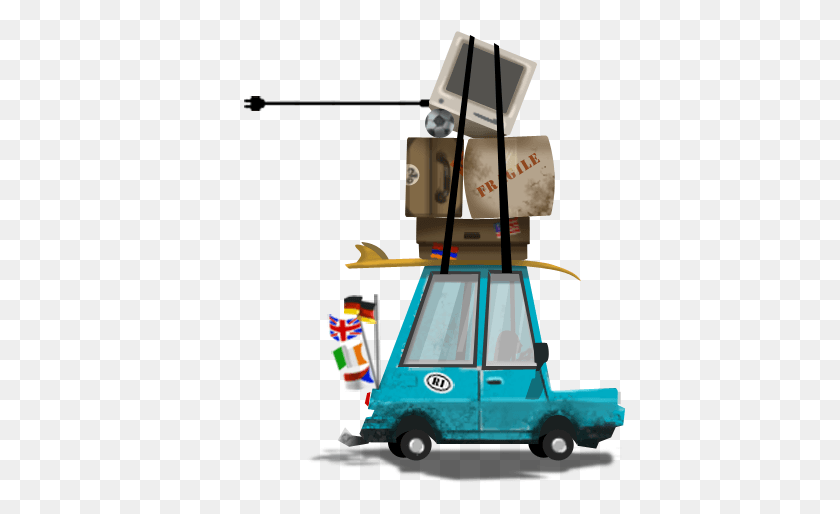 414x454 Low Poly Car Car Illustration 3d Cartoon Funny Cars Illustration, Vehicle, Transportation, Robot HD PNG Download