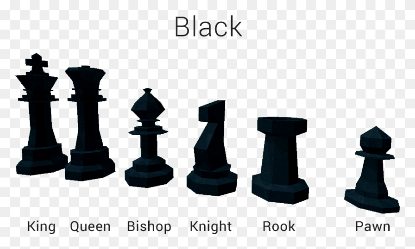841x480 Low Poly Chess Pieces, Chess, Game HD PNG Download