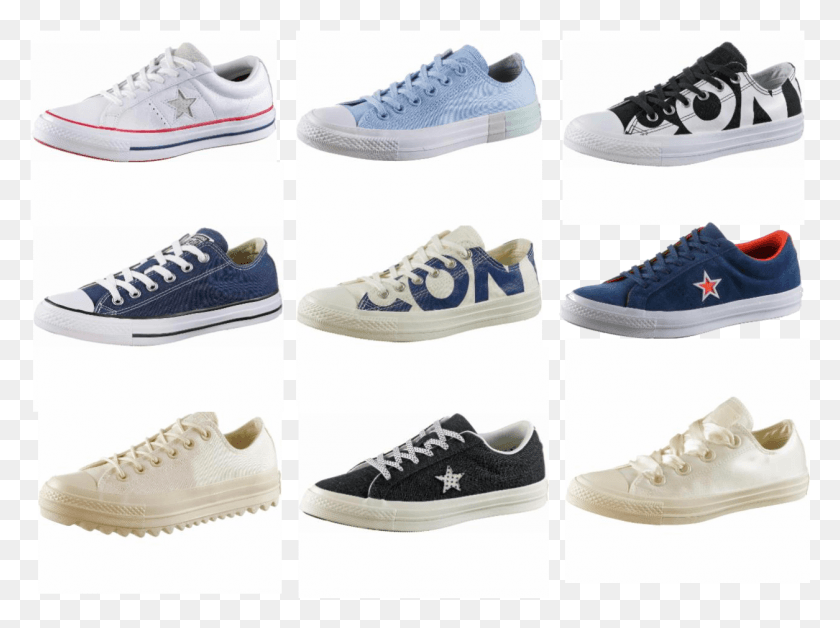 1255x915 Low Top Chucks Have In Contrast To The High Top Models Original Converse Vs Fake Low Cut, Shoe, Footwear, Clothing HD PNG Download
