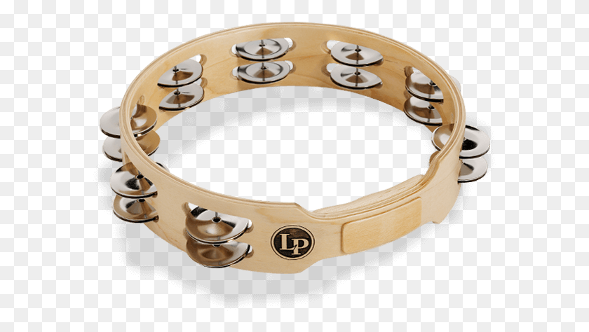 575x414 Lp Accent 10 Double Row Wood Tambourine With Steel Lp Tambourine Wood, Accessories, Accessory, Jewelry HD PNG Download