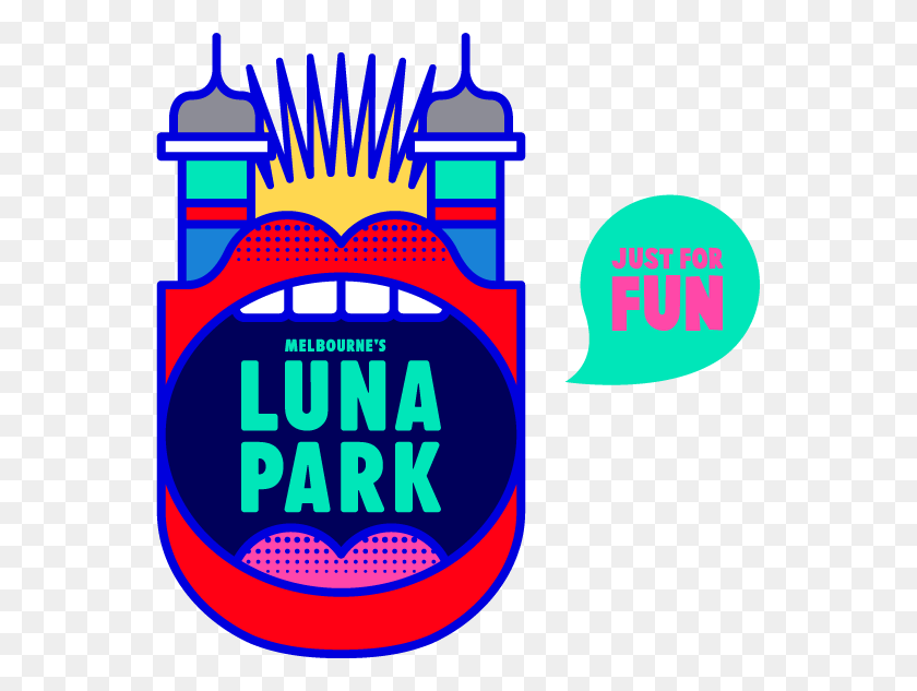 553x573 Lp Logo 100px Luna Park Melbourne Logo, Label, Text, Symbol HD PNG Download