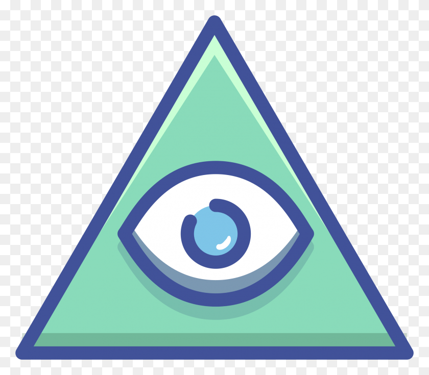 2313x2003 Lsd All Seeing Eye Illuminati Pyramids Wallpaper Illuminati Clipart, Треугольник, Дорожный Знак, Знак Hd Png Скачать