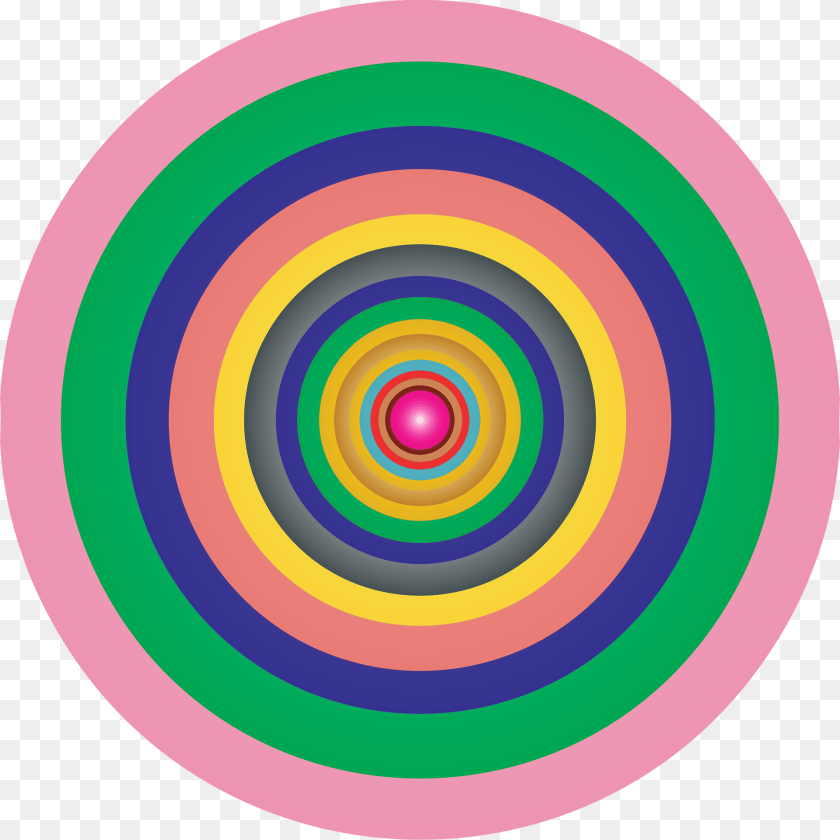 1920x1920 Lsd Circle Clipart, Spiral, Disk Transparent PNG