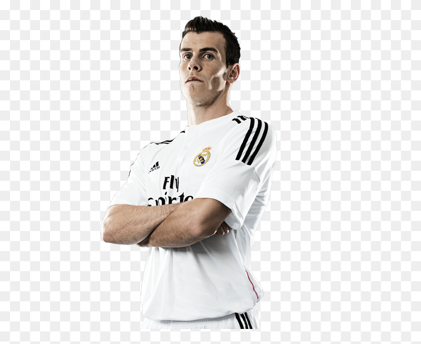 439x625 Lt Anterior Real Madrid Bale, Clothing, Apparel, Person HD PNG Download