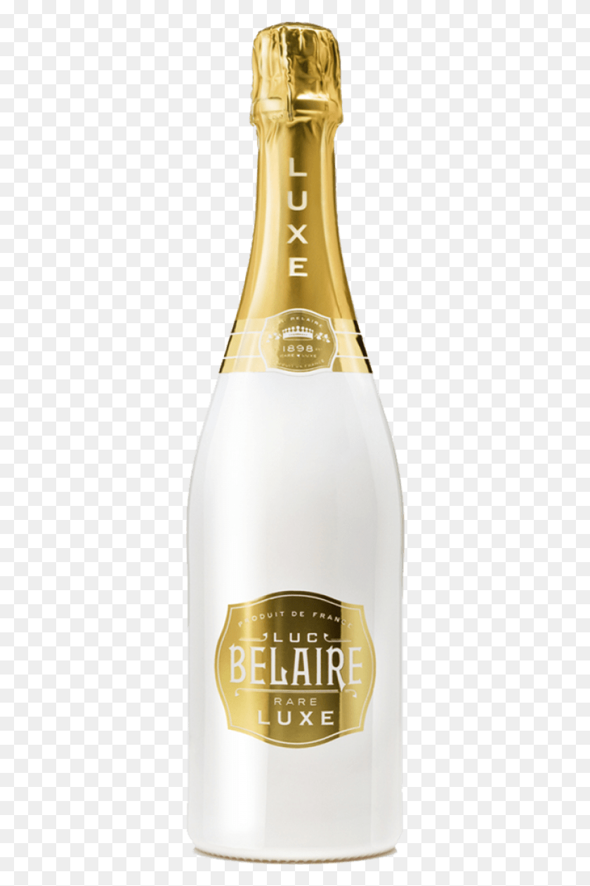 314x1201 Luc Belaire Luxe Sparkling Wine Luc Belaire White Bottle, Beverage, Drink, Alcohol HD PNG Download