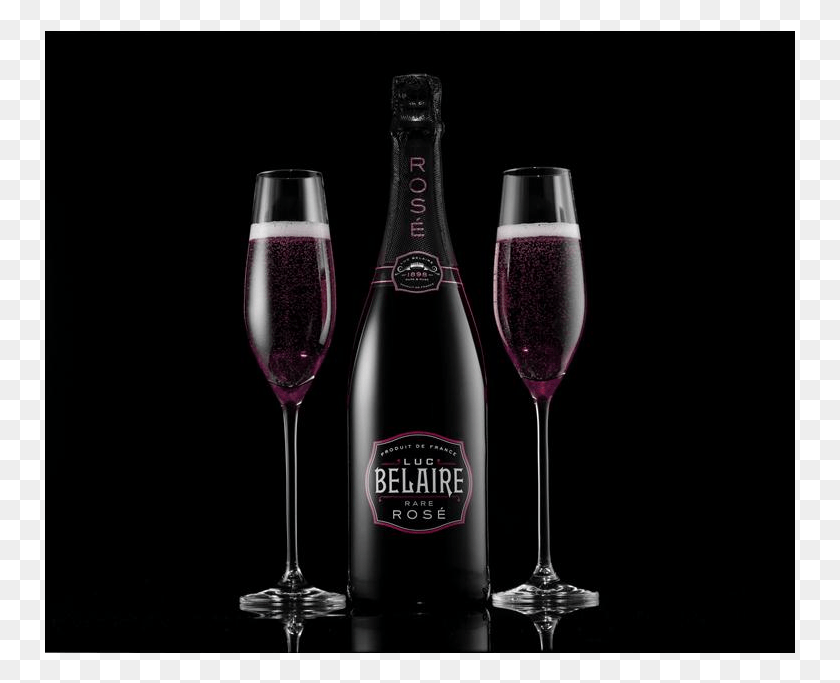 751x623 Luc Belaire Rare Rose Spumant 750 Ml Rafinat Ro Belarie Sampanie, Glass, Wine, Alcohol HD PNG Download