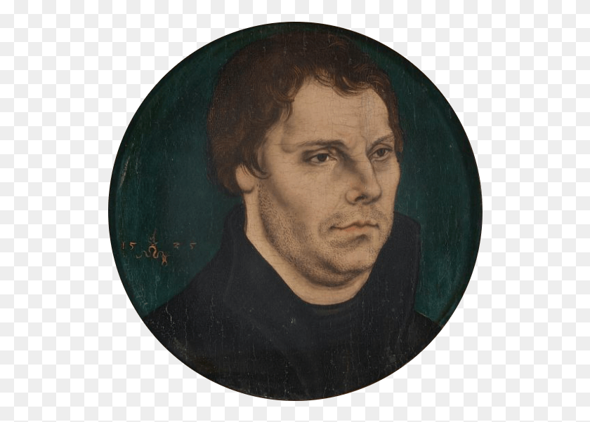 534x542 Lucas Cranach Portrait Of Martin Luther And His Wife Katharina Von, Person HD PNG Download