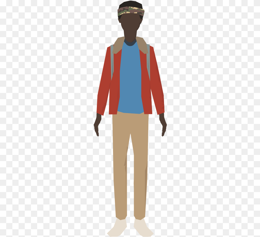 237x765 Lucas Sinclairfriend To Mike Will Dustin Amp Eleven Costume, Vest, Clothing, Person, Man Clipart PNG