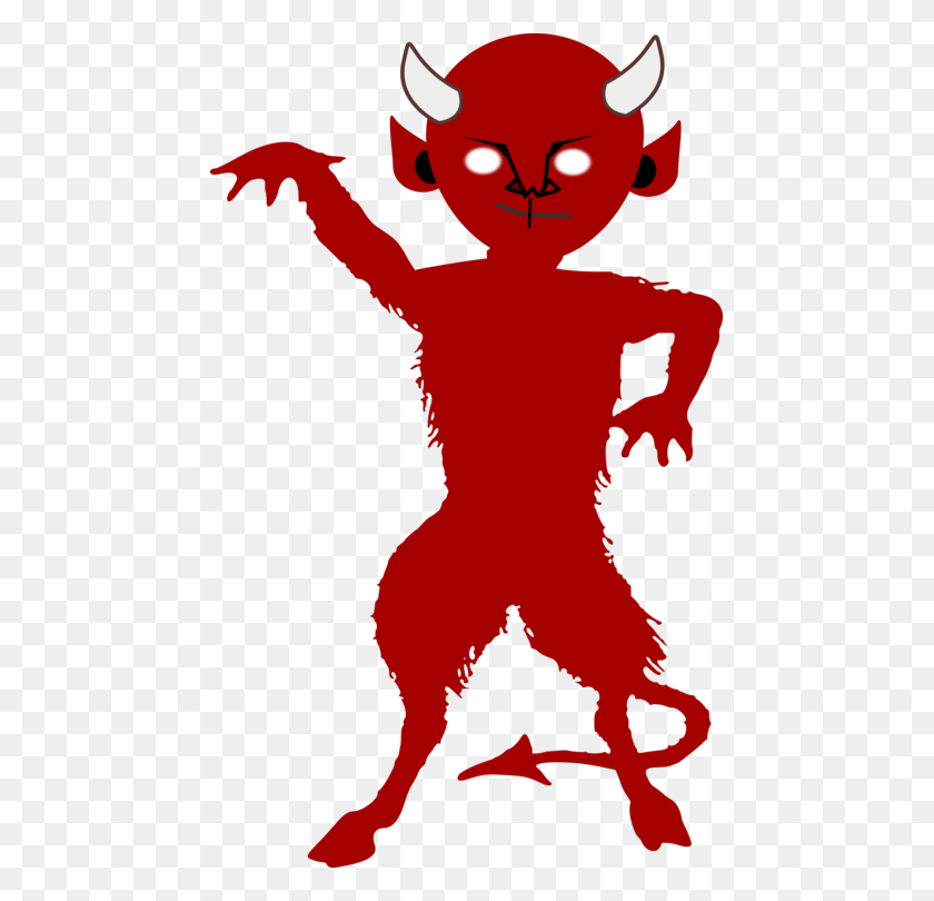 461x750 Lucifer Devil Demon Satan Silhouette Satan Clipart, Leaf, Plant HD PNG Download
