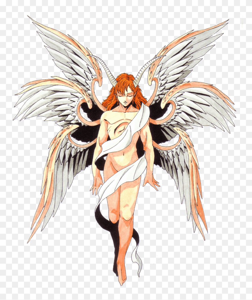 2037x2459 Lucifer Megami Tensei Persona Helel HD PNG Download