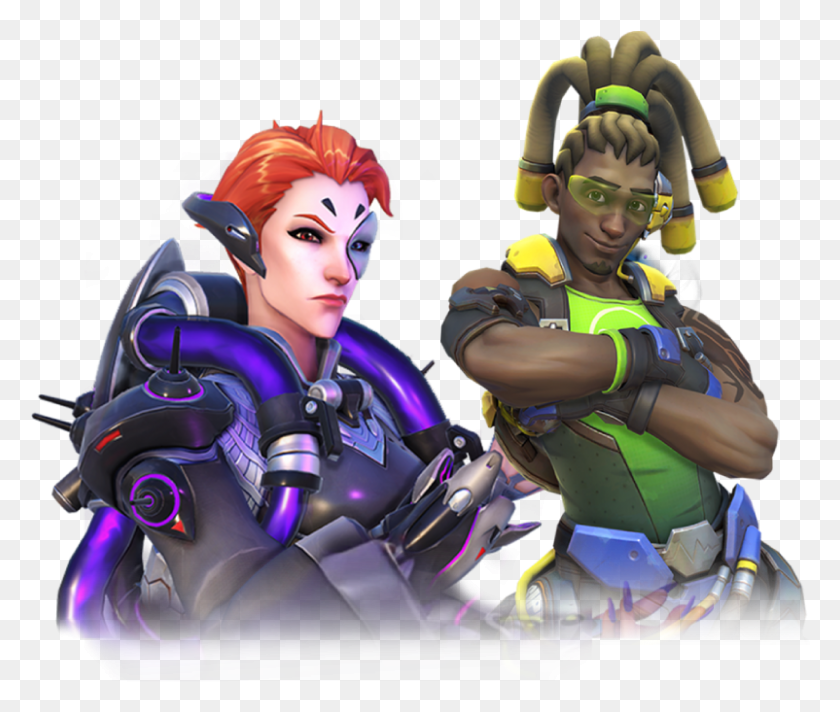 802x671 Lucio Amp Moira Overwatch Be Careful Who You Call Ugly, Person, Human, Graphics HD PNG Download