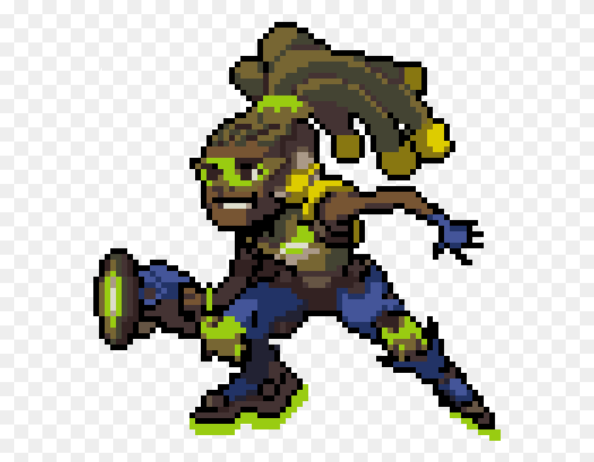 577x593 Lucio From Overwatch Overwatch Lucio Pixel Spray, Final Fantasy HD PNG Download