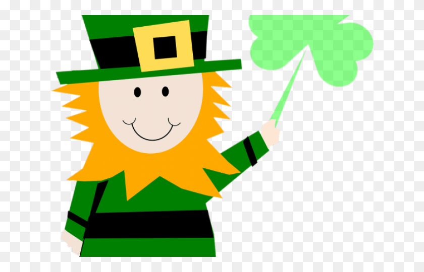 640x480 Luck Clipart Happy Leprechaun St Patricks Day Clipart, Elf, Person, Human HD PNG Download